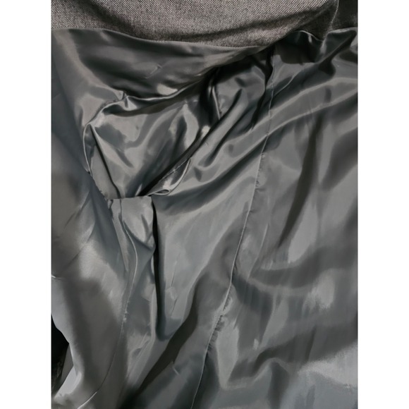 Alfred Dunner Womens Gray 3-Button Textured Blazer Jacket Size 20 - Picture 12 of 16